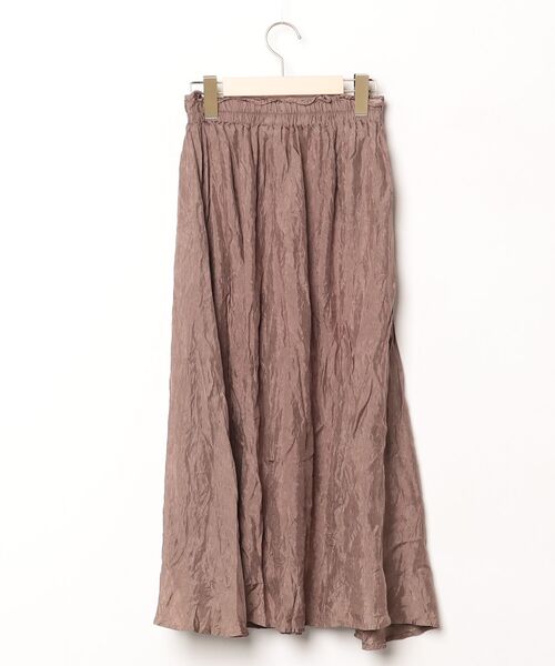 「KATHARINE ROSS」 レースフレアスカート M グレー レディース_画像2