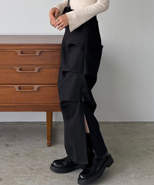 「callautia」 スカート SMALL ブラック レディース_画像5