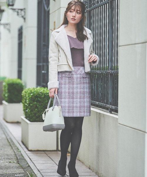 「LAISSE PASSE」 長袖ニット MEDIUM ピンク レディース_画像5