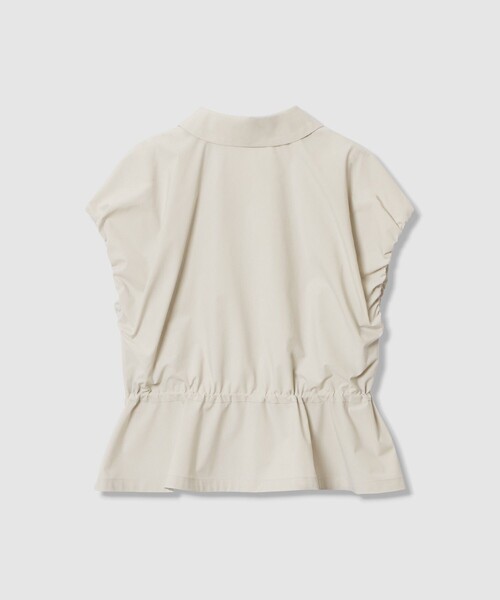 ANAYI（アナイ） ブラウス シャツ 半袖 2WAYストレッチ衿付き ブラウス