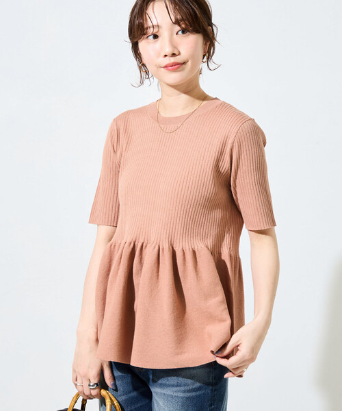 ブリーフィングwomanサマーセーターS FREAK'S STORE（フリークスストア） サマーニット ニット セーター