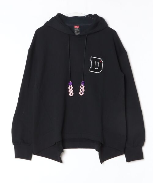 DUUBLE STANDARD CLOTHING パーカー ネイビー ワッペン DOUBLE STANDARD CLOTHING（ダブルスタンダードクロージング
