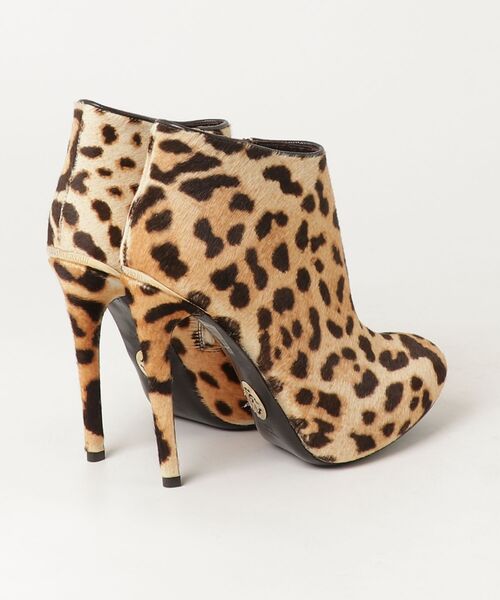 「roberto cavalli」 ショートブーツ 36 ベージュ レディース_画像2