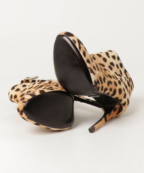 「roberto cavalli」 ショートブーツ 36 ベージュ レディース_画像3
