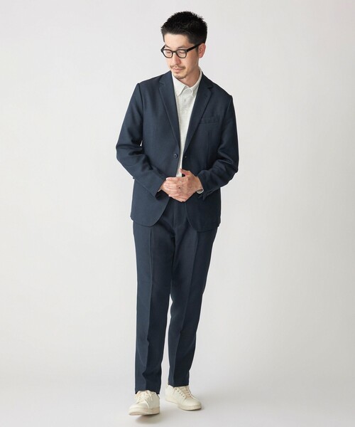 「SHIPS」 セットアップ X-LARGE ネイビー メンズの画像