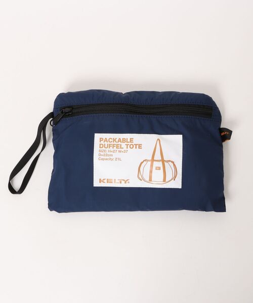 トートバッグ 「KELTY」PACKABLE DUFFEL TOTE メンズ レディース