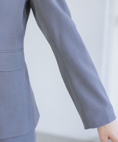 「DRESS PLUS」 パンツスーツ - グレー レディース_画像3