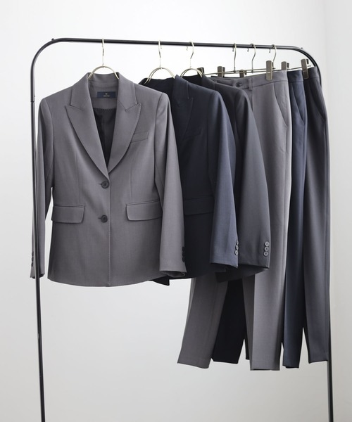 「DRESS PLUS」 パンツスーツ - グレー レディース_画像7