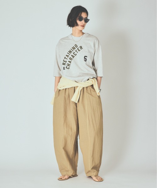 tシャツ Curensology(カレンソロジー)/「UNIVERSAL OVERALL」別注ポケットＴシャツ レディースの画像