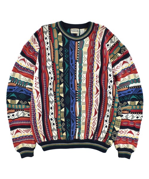 ニット+セーター vintage velourstops VINTAGE セーター ニット 「USED」90's〜 COTTON TRADERS コットン