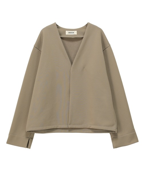 ZUCCa（ズッカ） ノーカラージャケット M size ブラック レディース