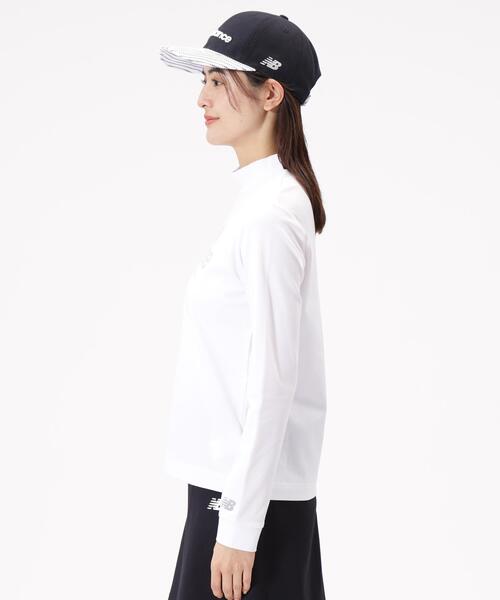 ニューバランスnew balance レディースハイネックシャツホワイトM新品 New Balance Golf（ニューバランスゴルフ） tシャツ 「直営店舗限定