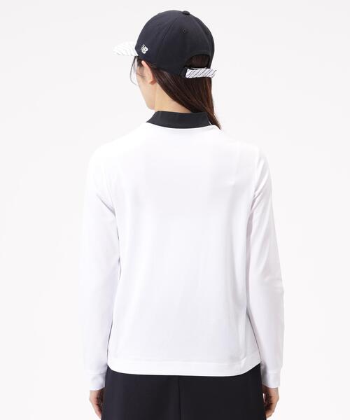 15％OFF新品未使用　サマンサゴルフ　UV長袖Tシャツ　ホワイト　Mサイズ New Balance Golf（ニューバランスゴルフ） uvカット tシャツ 「直営
