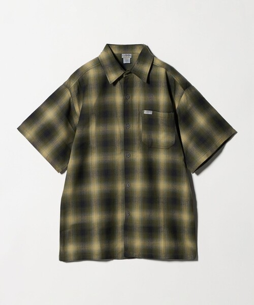 Cal Top（キャルトップ） シャツ 半袖 「CalTop」オンブレ チェック
