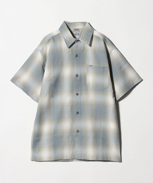 Cal Top（キャルトップ） シャツ 半袖 「CalTop」オンブレ チェック