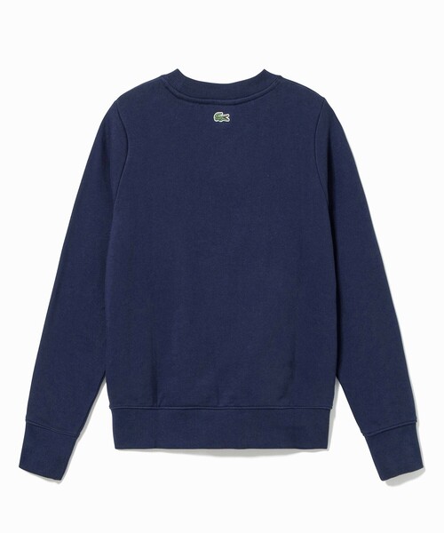 「LACOSTE」 スウェットカットソー 34 ホワイト レディース_画像6