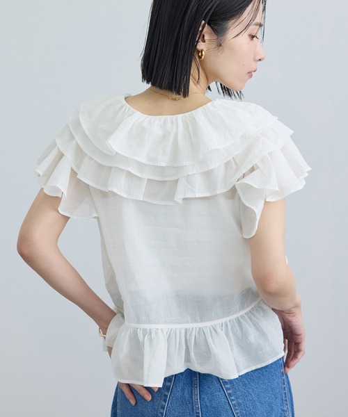 SALON adam et rope'（サロン アダム エ ロペ） ブラウス シャツ 「WEB