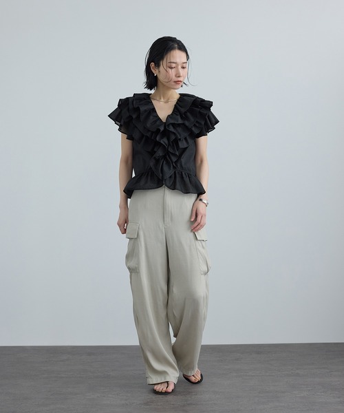 Girl friends SALON ブラウス SALON adam et rope'（サロン アダム エ ロペ） ブラウス シャツ