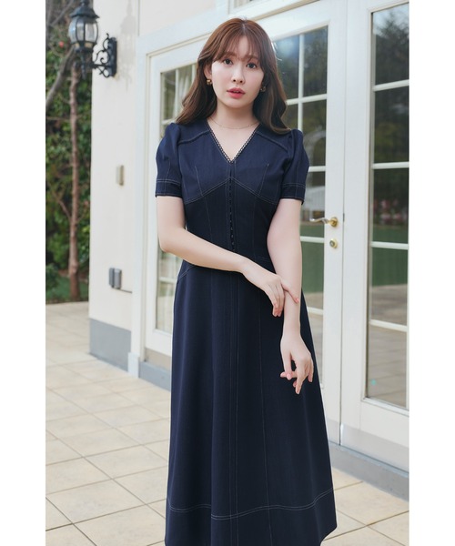 ワンピース Nerea Denim Dressの画像