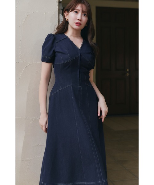 ワンピース Nerea Denim Dressの画像