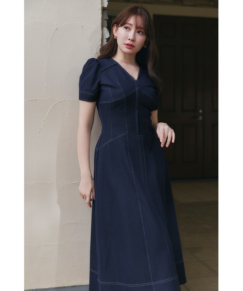 ワンピース Nerea Denim Dressの画像