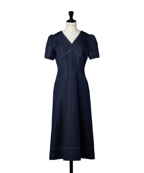 ワンピース Nerea Denim Dressの画像