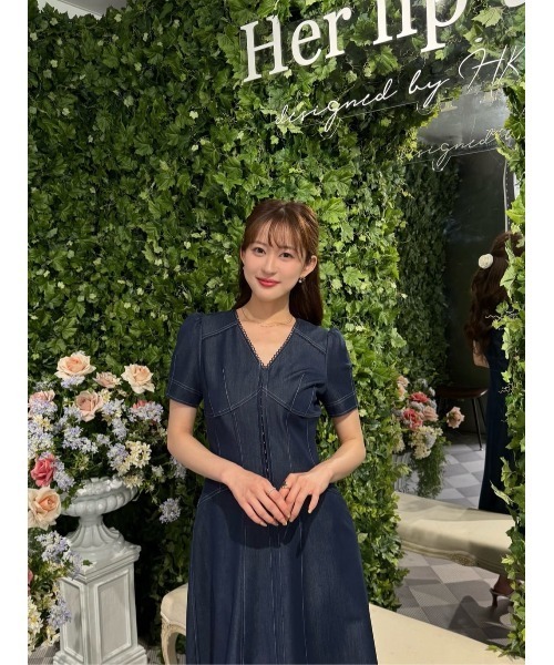 Her lip to ワンピース Nerea Denim Dress : ZOZOTOWN Yahoo!店 - 通販
