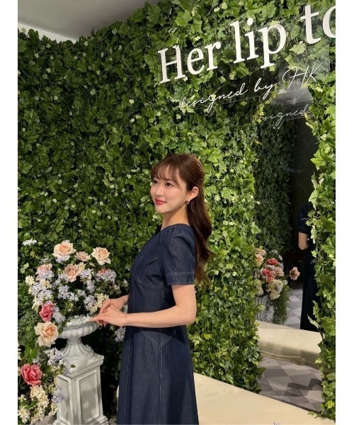 ワンピース Nerea Denim Dressの画像