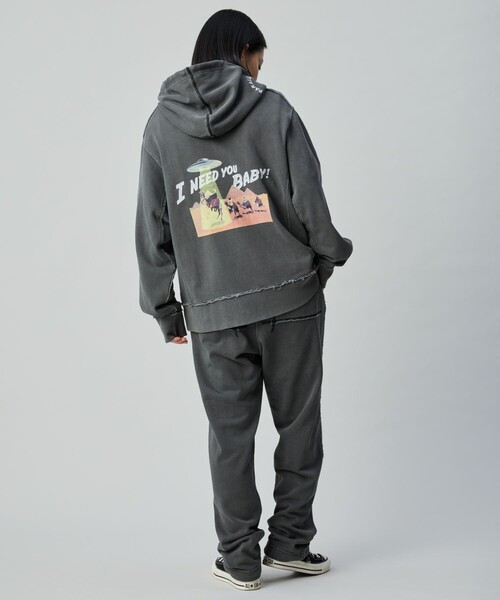 「FREAK'S STORE」 スウェットパンツ MEDIUM グレー メンズ_12