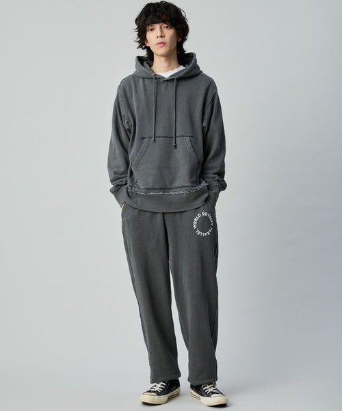 「FREAK'S STORE」 スウェットパンツ MEDIUM グレー メンズ_13