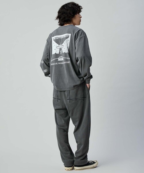 「FREAK'S STORE」 スウェットパンツ MEDIUM グレー メンズ_16