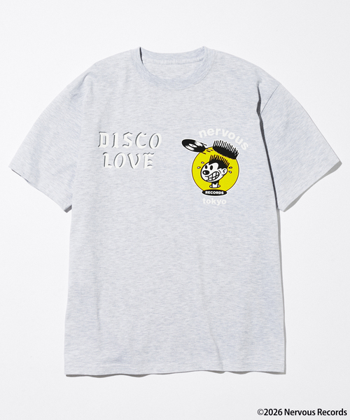 tシャツ Nervous Records / ナーヴァス・レコーズ × A-1 CLOTHING プリントTシャツ メンズの画像