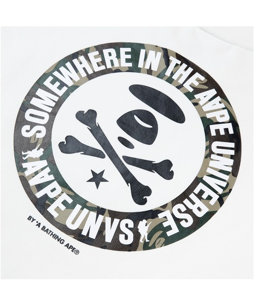 「AAPE BY A BATHING APE」 スウェットカットソー - アイボリー メンズ_画像5
