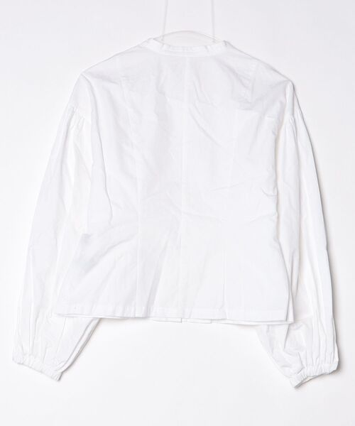 【美品】UNTITLED 長袖ブラウス オフホワイト サイズ50 UNTITLED（アンタイトル） 長袖ブラウス 01 オフホワイト レディース