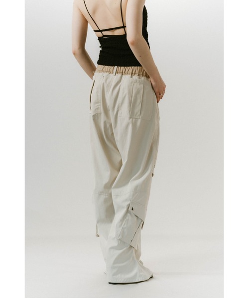 「Knuth Marf」 カーゴパンツ SMALL アイボリー レディース_画像5