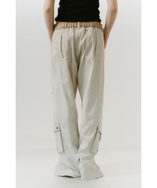「Knuth Marf」 カーゴパンツ SMALL アイボリー レディース_画像8