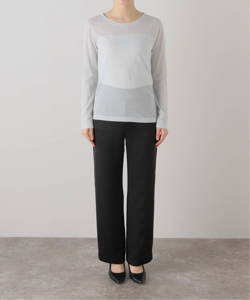 「U by SPICK&SPAN」 長袖カットソー FREE ブラック レディース_画像9