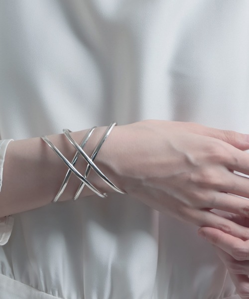 Yarka バングル YArKA バングル 「YArKA/ヤーカ」Infinite overlap bangle 「fodic2