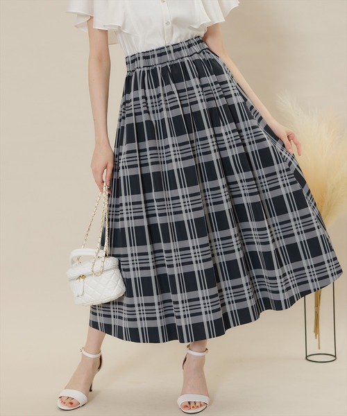 「SWINGLE」 ロングスカート MEDIUM ブラック レディース_画像7