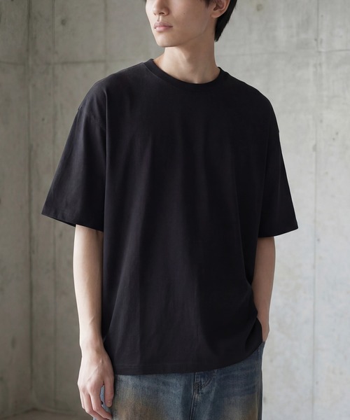 KNOSIS ハイ 5.6oz 無地 メンズ tシャツ Athle（ユナイテッドアスレ） United Lサイズ Tシャツ ブラック Athle United ミュージシャン