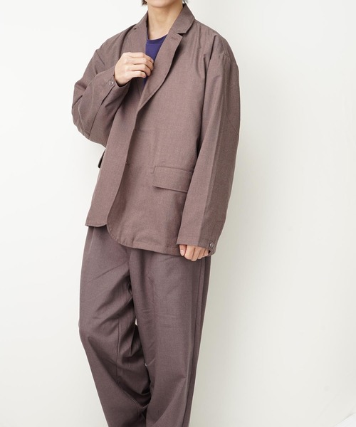 おしゃれスタ ジャケット テーラードジャケット TRビッグシルエット