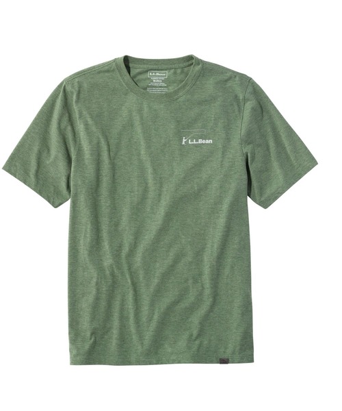 L.L.Bean（エルエルビーン） tシャツ テクニカル・フィッシング