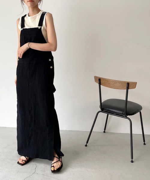 ワンピース ジャンパースカート Red Chop Works レッドチョップワークス リネンジャンパースカート Zozotown Paypayモール店 通販 Paypayモール