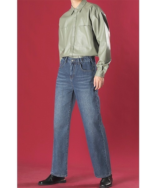 のでご パンツ デニム ジーンズ Washed Denim Flare Pants WO21S621PT ZOZOTOWN PayPayモール店 - 通販 - PayPayモール ナルブラン