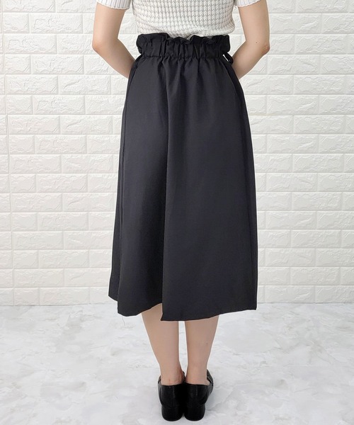 Lace Ladies（レースレディース） スカート Aライン ミモレ丈 細リボン