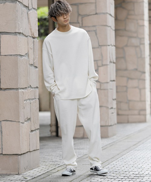 ルームウェア パジャマ T Cソフトワッフル リラクシング セットアップ Zozotown Paypayモール店 通販 Paypayモール