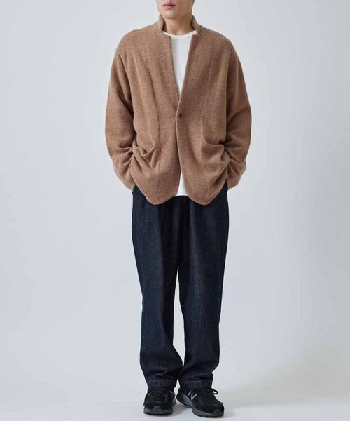 ADAM ET ROPE'（アダムエロペ） カーディガン 9G ニットジャケット