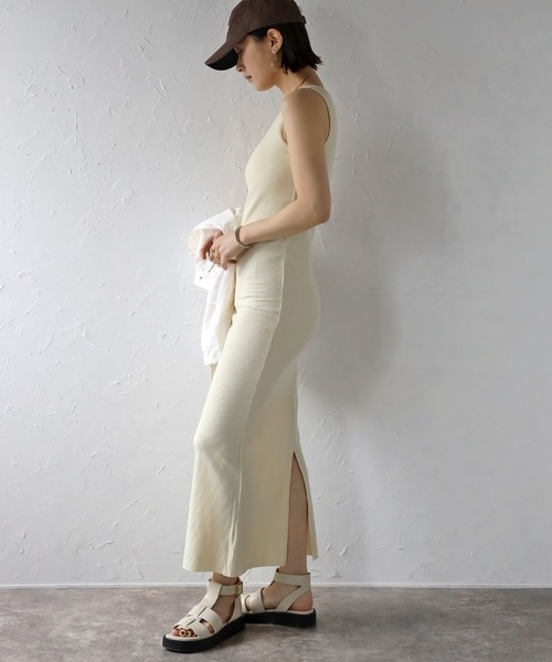 Bonjour Sagan（ボンジュールサガン） ワンピース パッド付きアメスリ