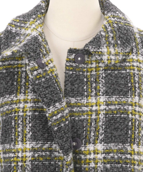 Prima Scherrer（プリマシェレル） コート アウター カラーチェック