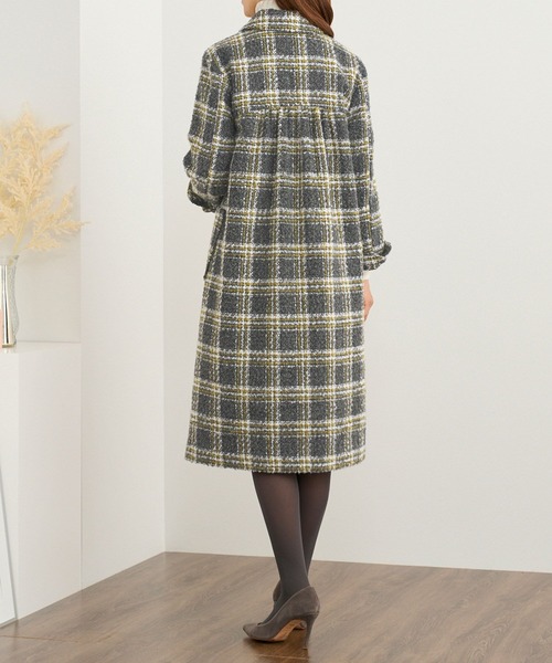 Prima Scherrer（プリマシェレル） コート アウター カラーチェック